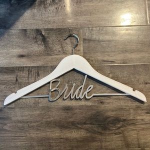 BRIDE wedding dress hanger